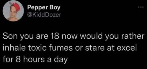 Toxic Fumes or Excel