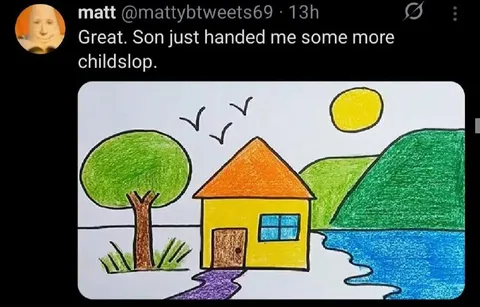 Son Hands Over More Childslop
