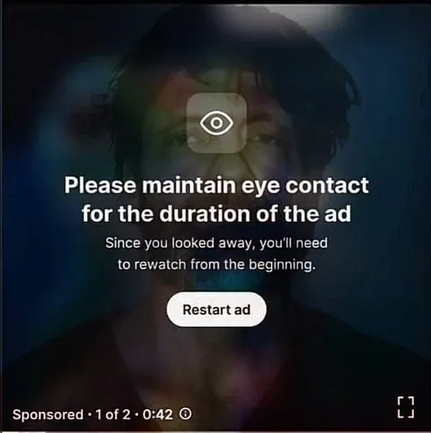 Please Maintain Eye Contact Ad