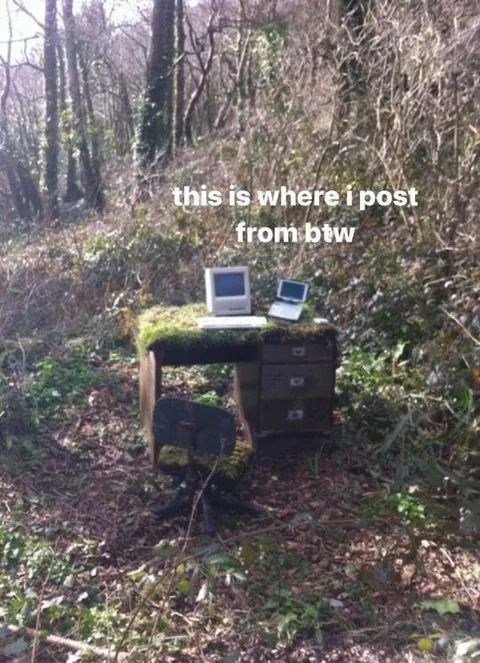 Where I Post From BTW