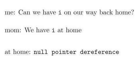 Null Pointer Dereference at Home