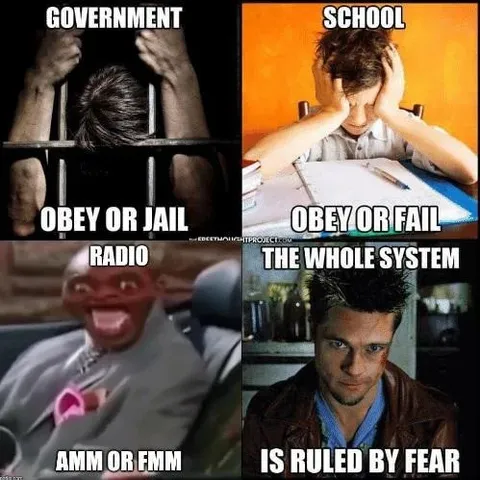 The Whole System Is Ruled by Fear
