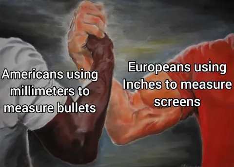 Americans and Europeans Measure Differently