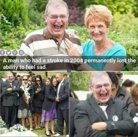 Man Who Cannot Feel Sad