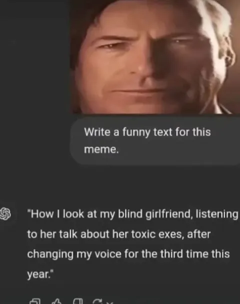 Blind Girlfriend Voice Trick