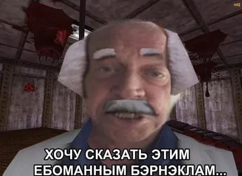 Хочу сказать этим ебанным бэрнэклам
