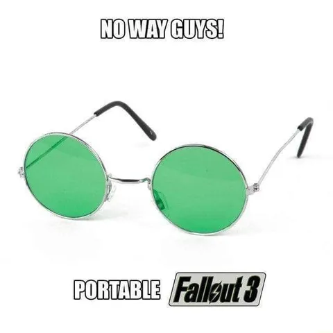 Portable Fallout 8 Glasses