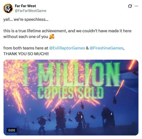 One Million Copies Sold