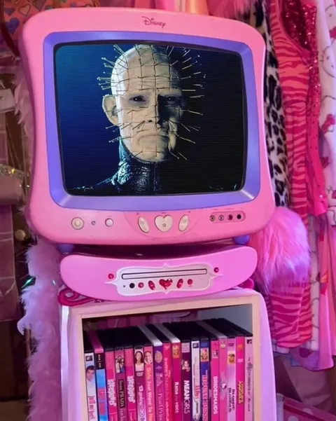 Pink Disney Pinhead TV