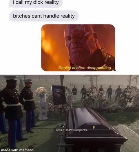 Reality Is Often Disappointing