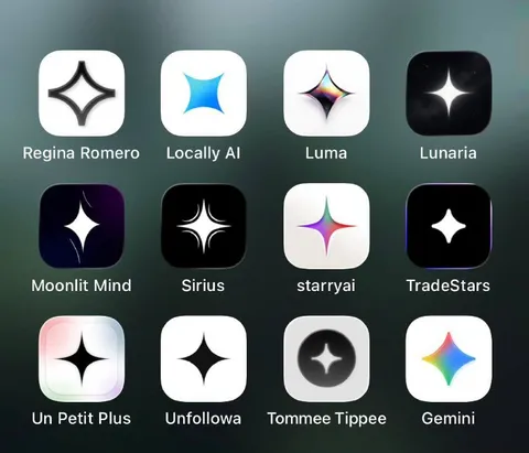 Every App Uses the Same Sparkle Logo