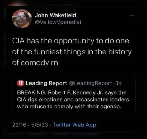 CIA Rigging Elections Joke