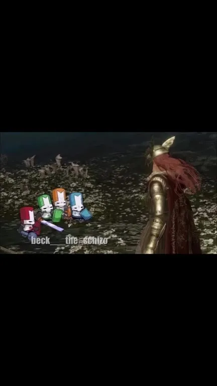 Malenia Gets Swarmed by Knights