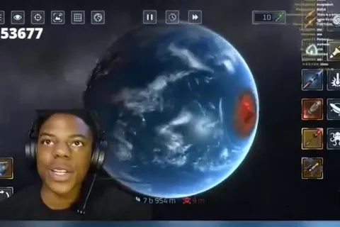 Стример уничтожает Землю