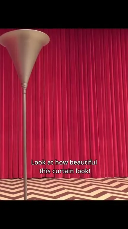 Look at That Curtain
