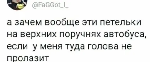 Зачем петли в автобусе
