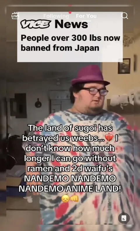 Japan Bans People Over 300 Pounds