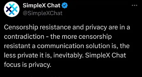 Censorship Resistance Versus Privacy