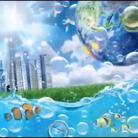 Утопический город под водой