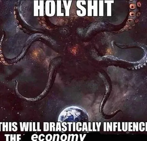 Cosmic Horror Influences the Economy