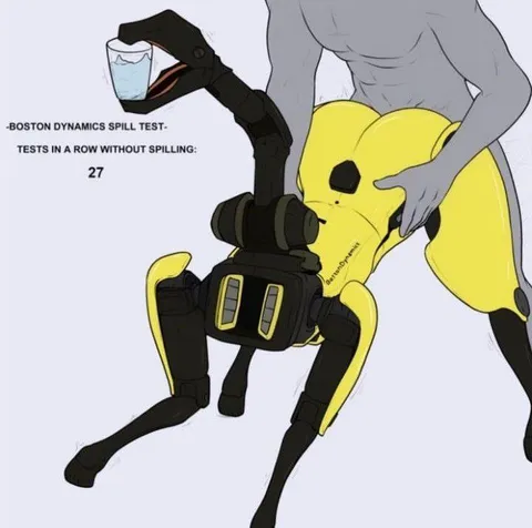 Boston Dynamics Spill Test