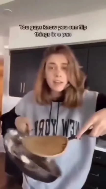 You Can Flip Things in a Pan