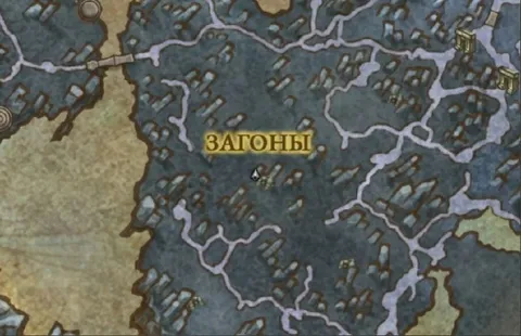Карта с названием «Затоны»