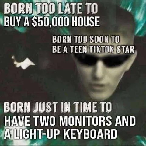 Born Just in Time for Two Monitors