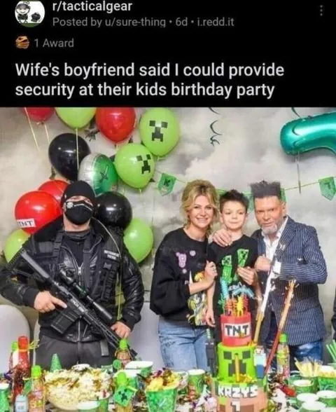 Security at the Birthday Party