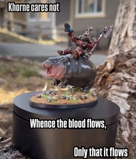 Khorne Cares Not