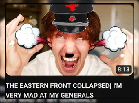 Hitler Angry at His Generals