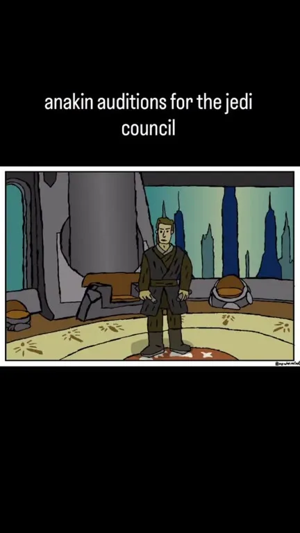 Anakin Fails His Jedi Audition