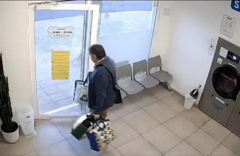 Вышел вовремя из прачечной
