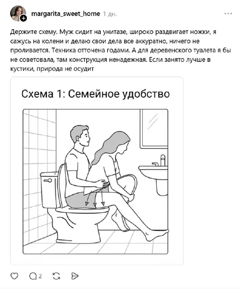 Схема семейного удобства
