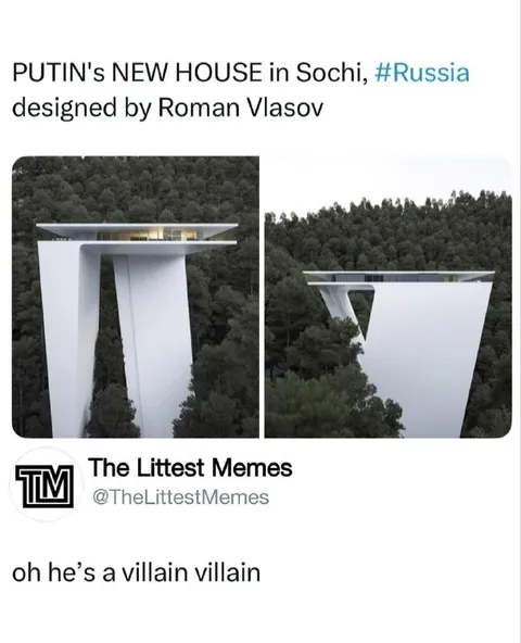 Putin's Villain House in Sochi