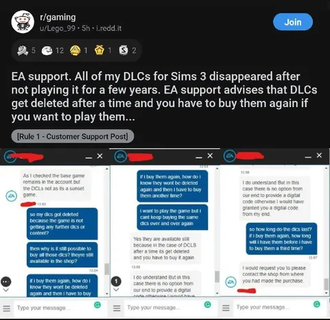 EA Deletes Sims 3 DLC