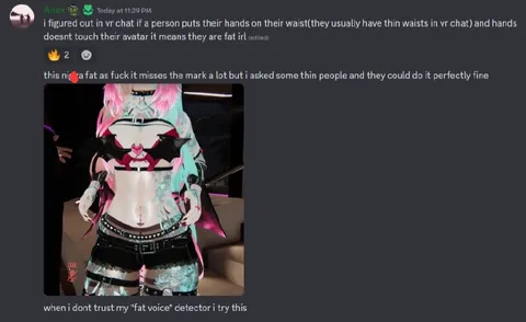 VRChat Waist Fat Detector