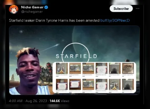 Starfield Leaker Arrested