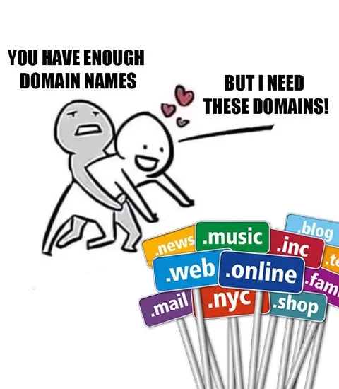 Enough Domain Names, Need More