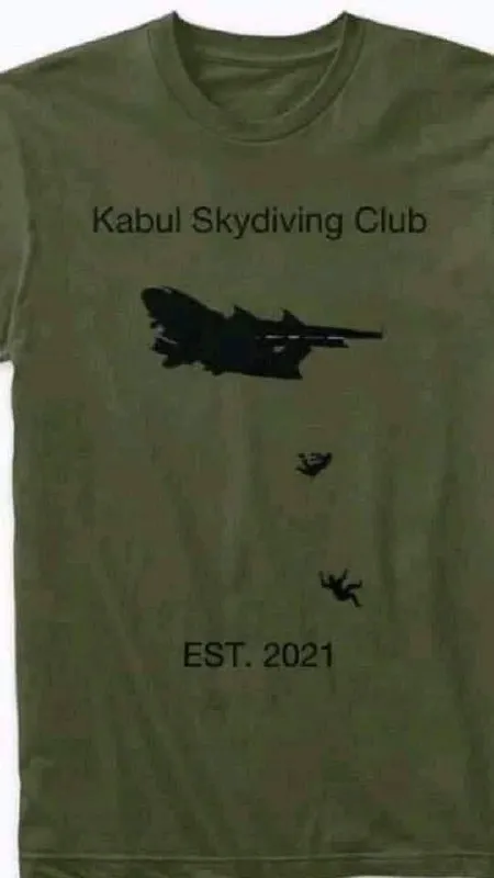 Kabul Skydiving Club Shirt