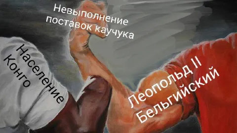 Леопольд II и каучук Конго