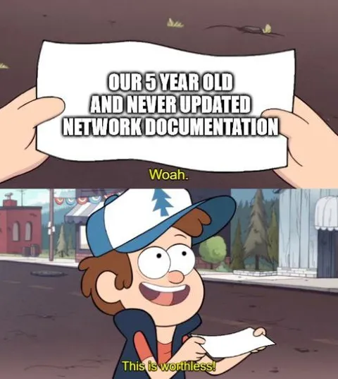 Five-Year-Old Network Documentation