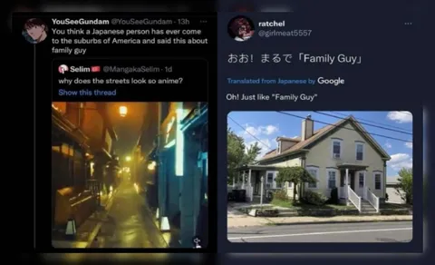 Japanese Streets Look Like Family Guy