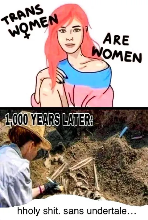 Trans Women Are Women Archaeology Joke