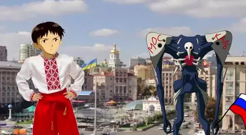 Шинджи в украинском костюме