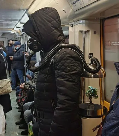 Пылесос в метро