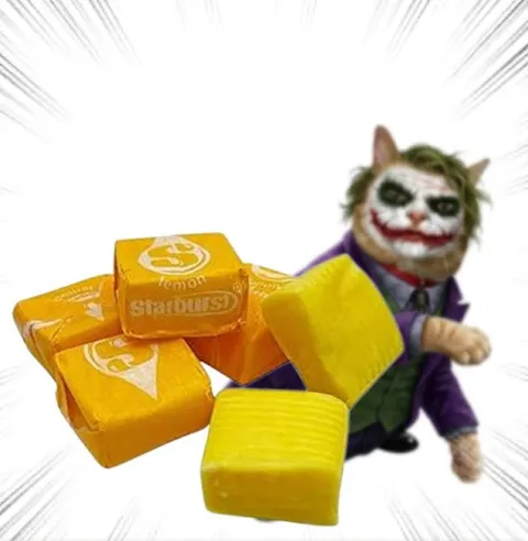 Joker Cat With Lemon Gum