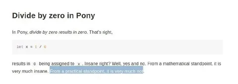 Pony Division by Zero