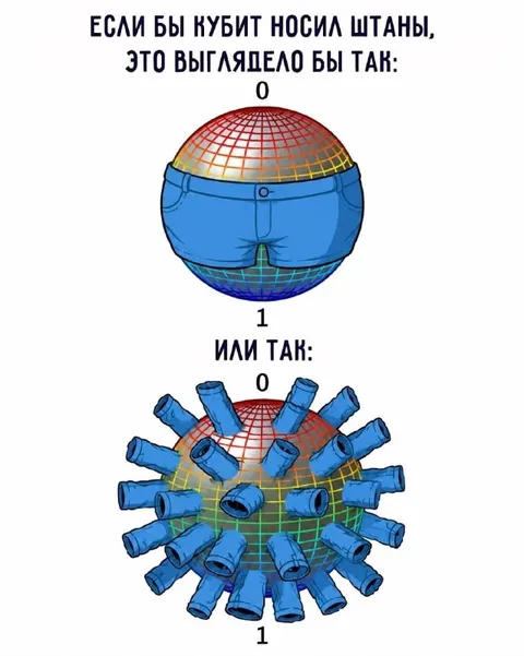 Если бы кубит носил штаны