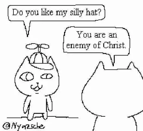 Silly Hat Enemy of Christ